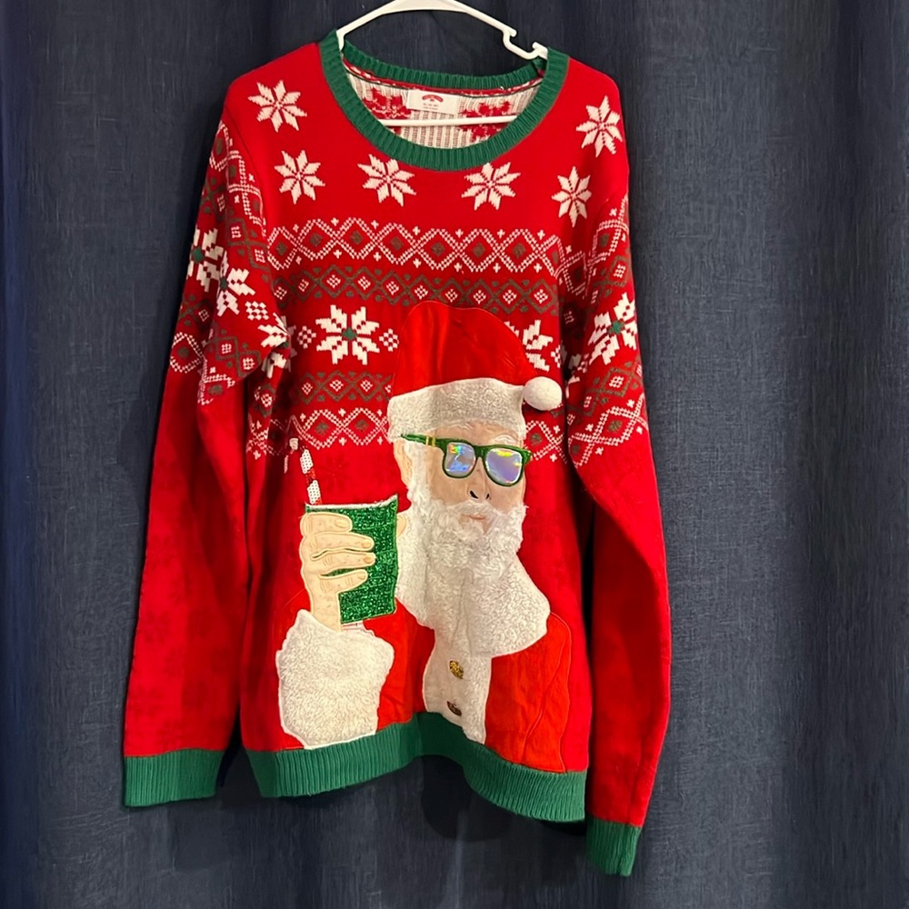 Men’s Santa Sweater size XL